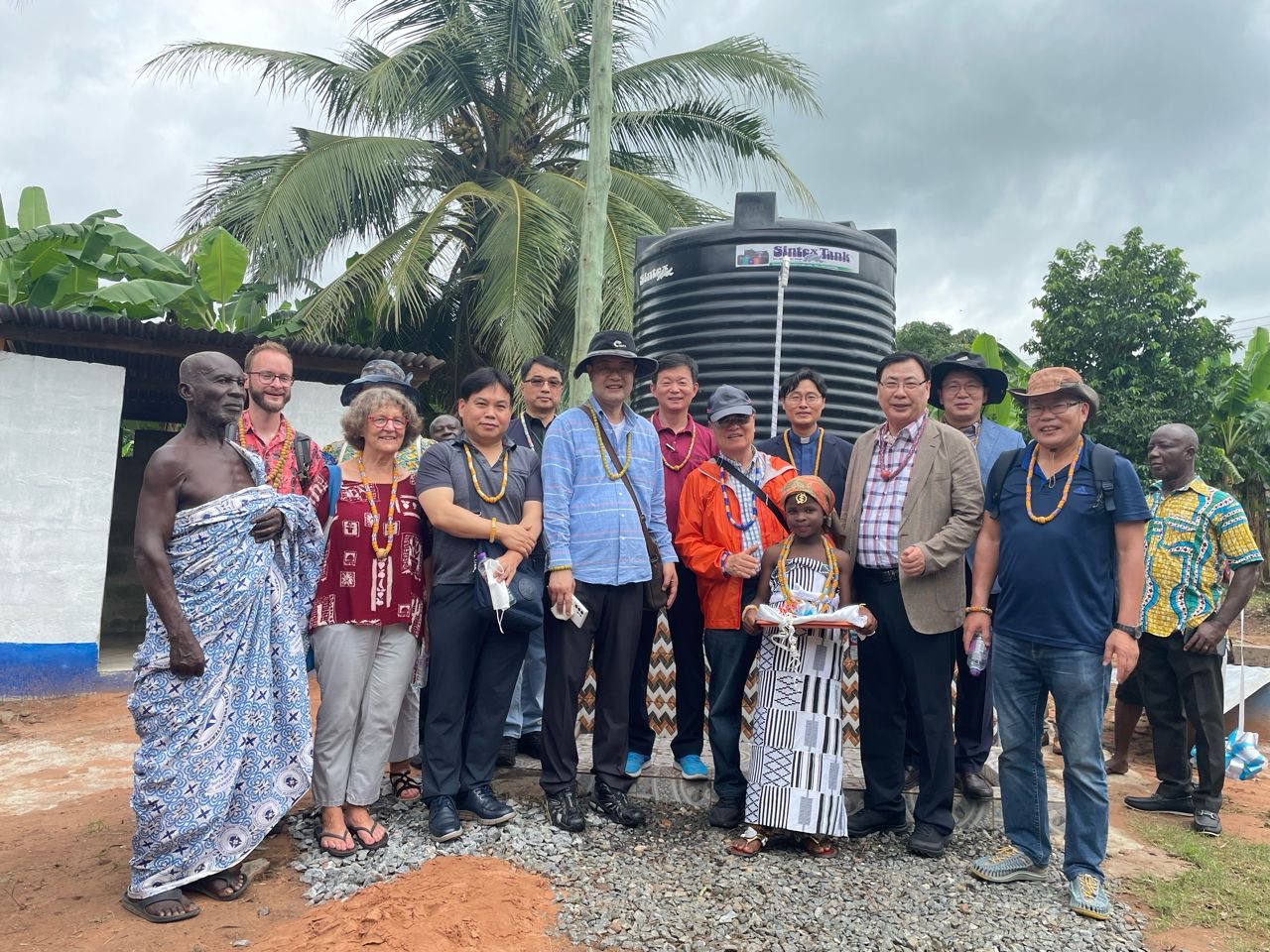 #1 Shinwol Jeil Presbyterian Church of Korea donated a borehole to the Aboasa Community - 22nd of June 2023