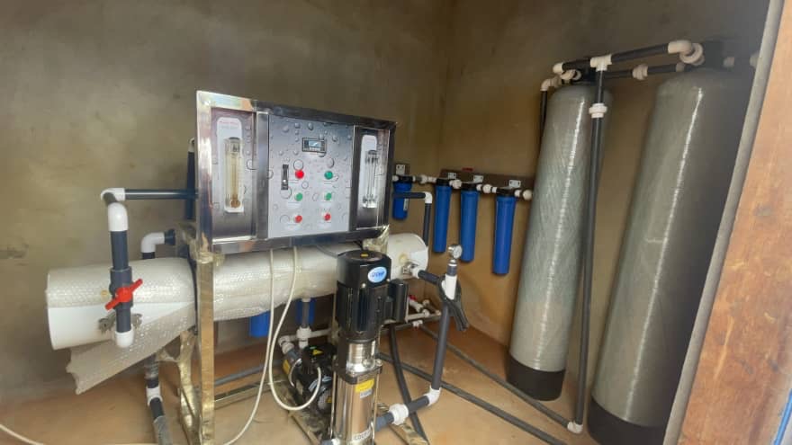 #3 Anum SHS Reverse Osmosis of girls Domitery donated by YDP