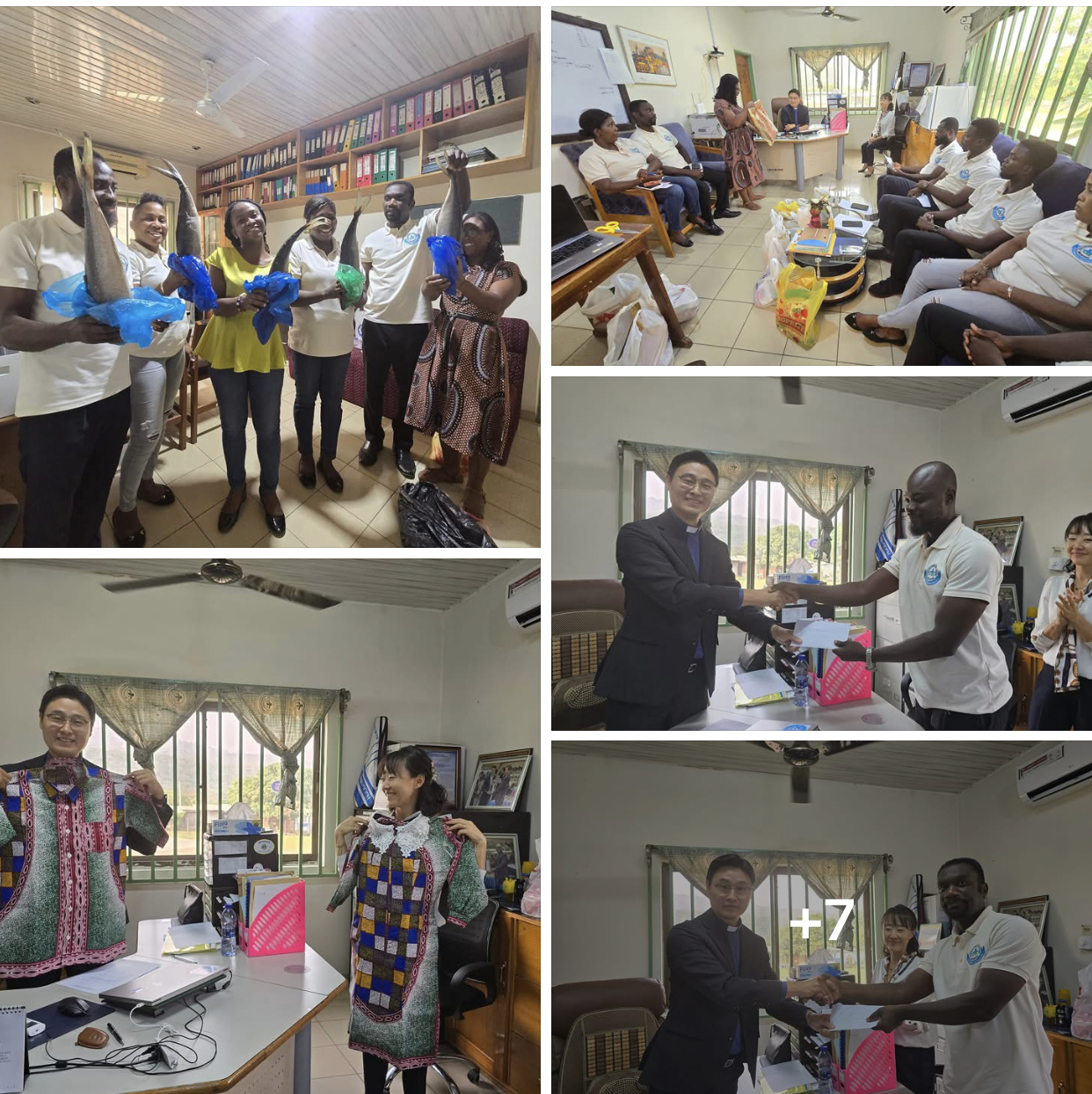 End of year staff moments